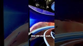 New curved Leyard LED wall in tvmarkiza tv studio for ultimate broadcast flexibility [upl. by Naraa]