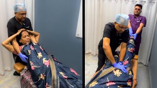 Lower Back Pain Relief with Advanced Dry Needling Technique  Osteopath  Chiropractic Adjustments [upl. by Lamond]