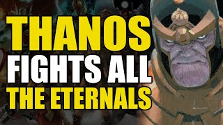 Thanos Fights All The Eternals Eternals Vol 1 Conclusion  Comics Explained [upl. by Aydiv]