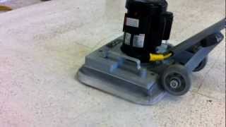 ORBITZ Surface Preparation Machine Polishing Terrazzo Floor [upl. by Gnes312]