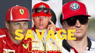 Kimi Raikkonen Best Savage F1 Moments f1 f1shorts shorts [upl. by Aseyt526]