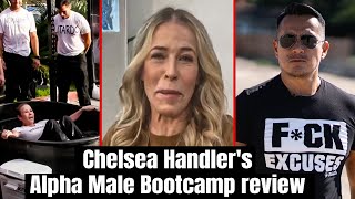 Reaction to Chelsea Handlers Alpha Male Bootcamp review [upl. by Drallim741]