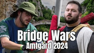 Tempo vs Cackle Amtgard Bridge Wars 2024 [upl. by Henigman]