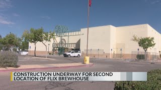 Flix Brewhouse begins construction for second location in Albuquerque [upl. by Aenitsirhc571]