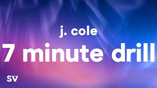 J Cole  7 Minute Drill Lyrics Kendrick Lamar Diss [upl. by Atinauj]