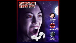 Retractable Vampire Fangs [upl. by Neiman]