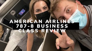 American Airlines Business Class Review PHLDUB  Dreamliner 787800 [upl. by Thetes]