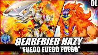 LA ENSALADA PICANTE QUE SORPRENDE  GEARFRIED HAZY FLAME DECK ROFILE  YuGiOh DuelLinks [upl. by Fanchan]