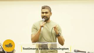 Tamil Christian Testimony  Bro Shereington  Tamil Church Cardiff  Tamil Testimony [upl. by Assirrak]