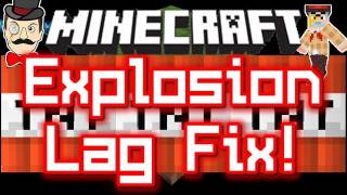 Minecraft TNT LAG FIX  Huge Explosions Now Much Smoother [upl. by Eimarej]