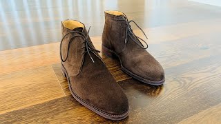 Meermin Suede Chukka Boots  101468  BROWN SUEDE – E [upl. by Naihr]