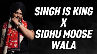 SINGH IS KING X SIDHU MOOSE WALA  GOAT  DJ MRA SHOW MASHUP  HARD KAUR [upl. by Pisano20]