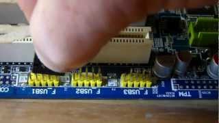 How to connect front panel connectors to the motherboard [upl. by Nova898]