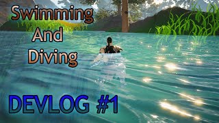 Adding a Swimming and Diving Systems To My Game  DEVLOG 1 [upl. by Aniez]