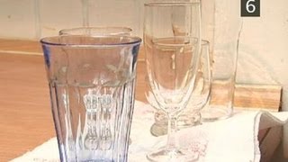 How To Make Glasswares Sparkle [upl. by Hyps500]