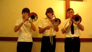 Salvation Army  Heilsarmee Essen Trombone Trio [upl. by Olney853]