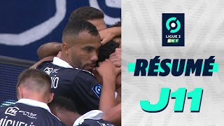 Résumé 11ème journée  Ligue 2 BKT  20222023 [upl. by Hwang]