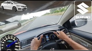 POV TEST DRIVE INDIA  SUZUKI CIAZ Sigma 15 Petrol  Top Speed India  Acceleration [upl. by Pasadis]