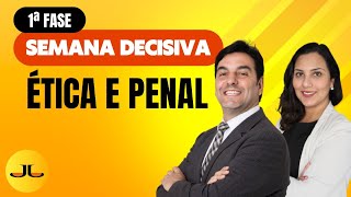 Semana Decisiva Preparação Intensiva para passar na 1ª fase  40º Exame OAB [upl. by Allayne924]