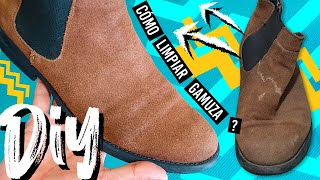 Como limpiar Zapatos de Gamuza  Chelsea Boots [upl. by Sedinoel]