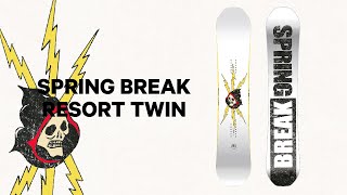 Spring Break Snowboards  2025 Resort Twin [upl. by Melda563]