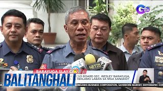 Pirma ng misis ni dating PCSO Board Sec Wesley Barayuga hinihintay ng PNP para  Balitanghali [upl. by Eninnaj]