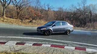 Toyota platz drift Настройка подвески🤗 [upl. by Coffin]