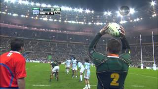 Rugby 2007 Semifinal South Africa v Argentina [upl. by Arocet200]