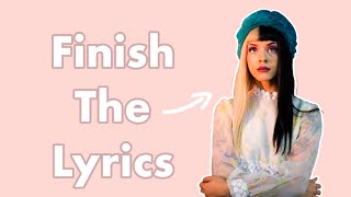 Finish The Lyrics  Melanie Martinez Edition🩷 [upl. by Malinowski557]