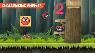 Red Ball 4 Gameplay Walkthrough  Part 2 [upl. by Ardnuhsed]