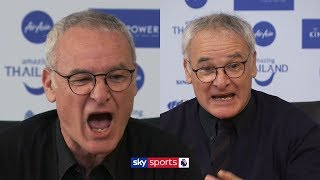 Claudio Ranieris funniest moments as Leicester City manager 😂 [upl. by Dnomed]