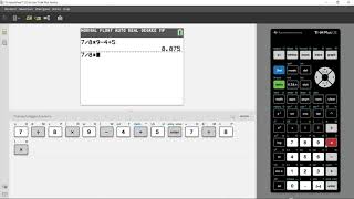 TI84 basis Bewerkingen met je rekentoestel [upl. by Eelir948]