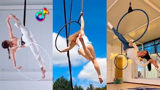 Aerial Hoop Lyra Impressive Skills TikTok Compilation 2024 aerial acrobatics [upl. by Andros]