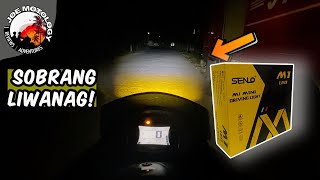 M1 Senlo Version 3 Mini Driving Light installed on NMAX 155 2024 Sobrang Lakas Pala  Quality MDL [upl. by Zoltai420]