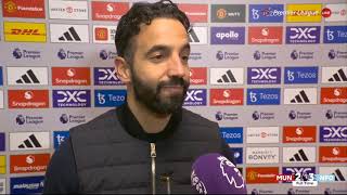 Ruben Amorim Post Match Interview  Man United vs Nottingham Forest 23 [upl. by Jalbert]