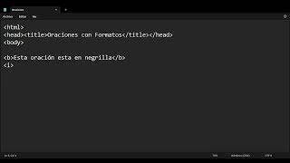 Formatos de texto en HTML [upl. by Skippie]