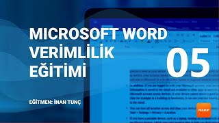 Word Verimlilik Eğitimi  Word Programında Belgeye Sayfa Sonu ve Bölüm Sonu Kesimler Eklemek [upl. by Asle]