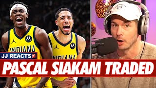 Pascal Siakam TRADED to the Indiana Pacers  JJ Redick Full Reaction 🚨 [upl. by Sadinoel565]