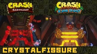 Crash Bandicoot N Sane Trilogy  Cortex Power PS1 vs PS4 Comparison [upl. by Sikes]