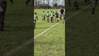 Barnet U10 Rugby  Benja big hit 💪 [upl. by Robma]