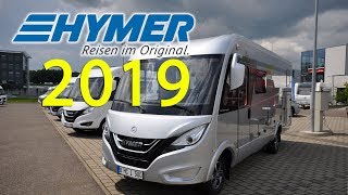 Hymer Hymercar amp Eriba 2019  Anteprime Camper  Motorhome Preview [upl. by Oinolopa428]