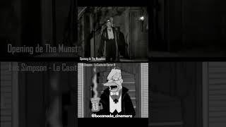 Cuando TheSimpsons homenajeó a TheMunsters halloween shorts [upl. by Heloise]