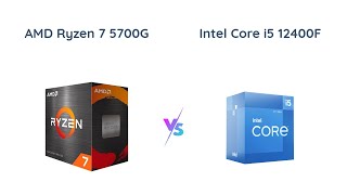 AMD Ryzen 7 5700G vs Intel Core i512400F Which Processor Is Worth Buying [upl. by Anerb]