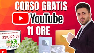 Corso YouTube Gratis 11 Ore  2024 [upl. by Ateekan]