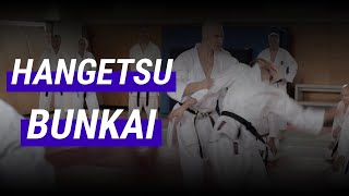 Hangetsu  Bunkai [upl. by Goddard]