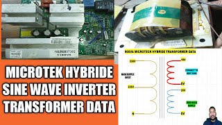 Microtek 900va hybrid transformer data [upl. by Auoy]