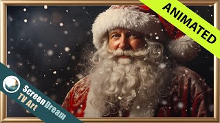 Frame Christmas TV Art  Christmas Framed TV Screensaver  Christmas Frame TV Art  Holiday TV Art [upl. by Puett]