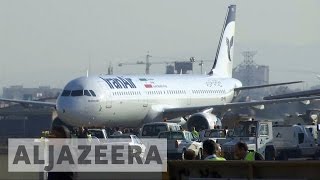 First new Airbus in decades arrives in Iran [upl. by Toffey]