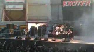 Exciter  Hangman Live  Atarfe Vega Rock 2008 [upl. by Suoilenroc]