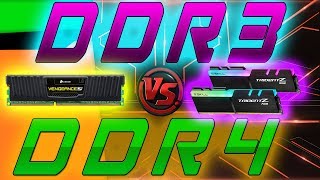 RAM DDR3 VS DDR4 GAMING TEST 2018  FRAME RATE TEST 2007 RAM VS 2014 RAM [upl. by Osmen]